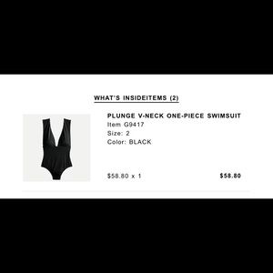 J Crew one piece size 2
